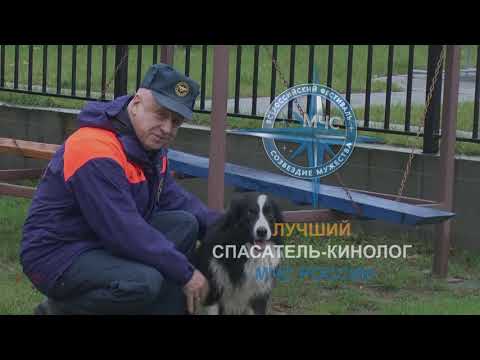 Лучший спасатель-кинолог МЧС России Александров Александр Петрович