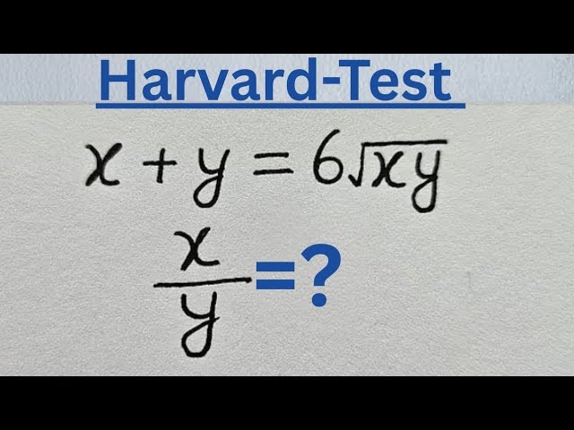 #193*(*≧∇≦)* 品 Germany | Can you solve this? | Math Olympiad - YouTube