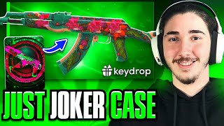 TRYING JUST JOKER CASES!! (Keydrop Promo Code 2025)