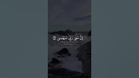 قال كلا ان معي ربي سيهدين | سورة الشعراء | القارئ #محمد_شراب