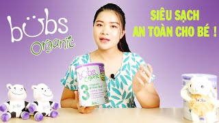 Review sữa bò Bub Organic