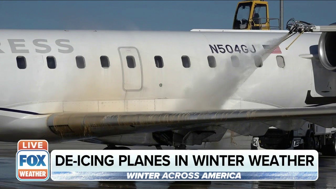 De-icing Airplanes During Winter 