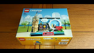 Lego London Postcard 40569 Speed Build