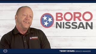 Terry Byars, Service Manager at Boro Nissan in Murfreesboro, TN