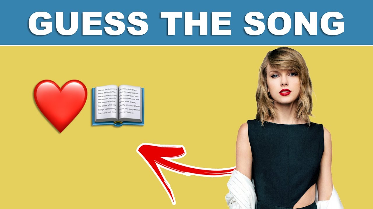 Guess The Song by EMOJI Taylor Swift VERSION YouTube