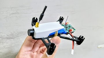 My first kingkong Q100 fpv take the test fly in the house