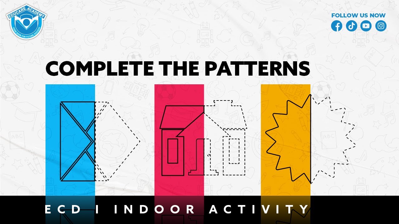 🔢🎨 ECD I Indoor Activity: Complete the patterns—building logical ...