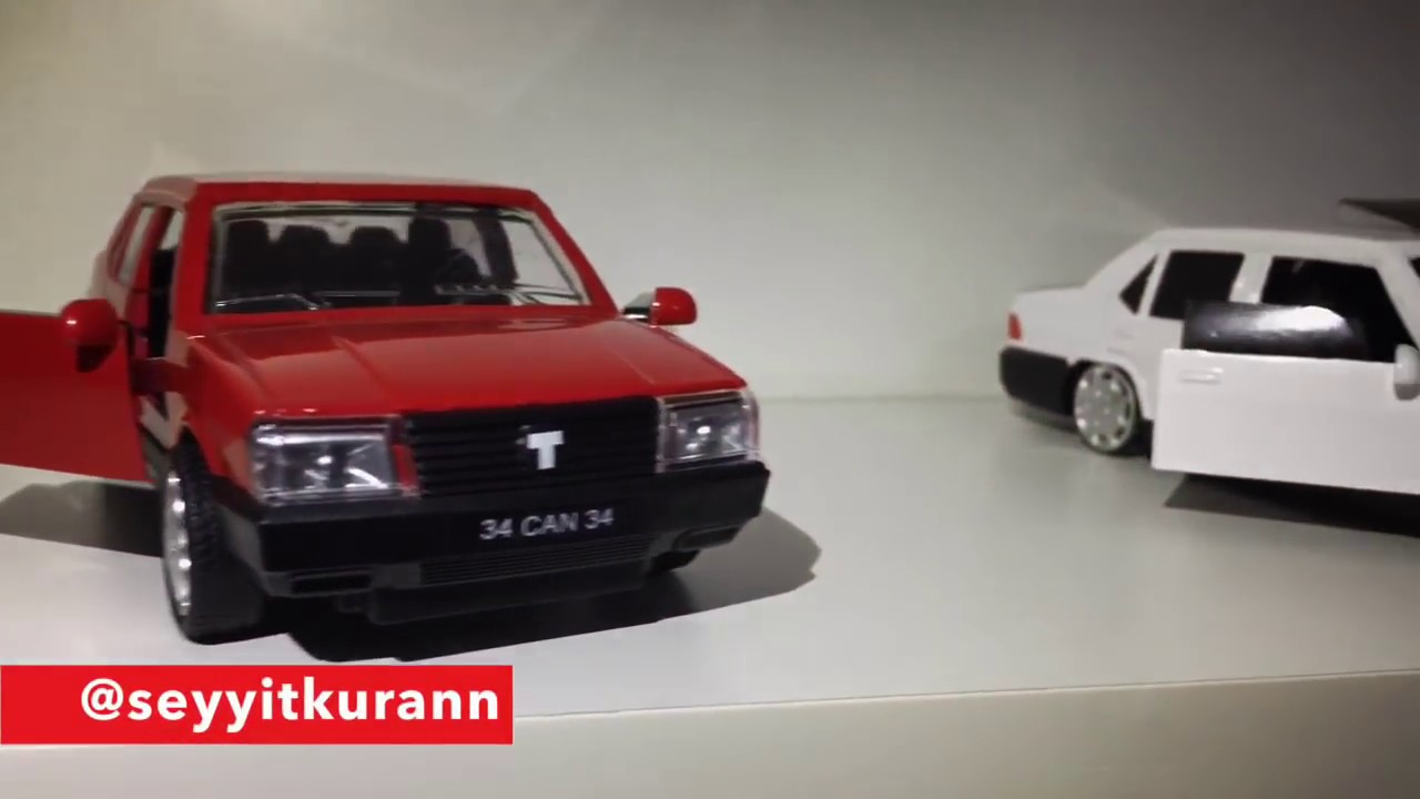 Tofaş maket araba modifiye - YouTube