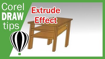 Extrude in CorelDraw