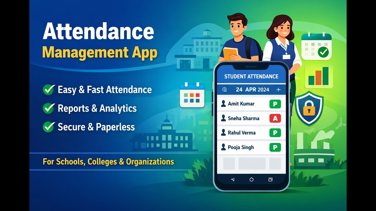 Attendance Android Application for All on Google Play Stores - YouTube