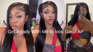 GRWM: My Date Canceled Last minute so now I have to look Good AF, Go Out, and have a Time 🙂