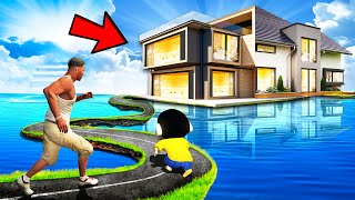 SHINCHAN AND FRANKLIN BOUGHT 100 CRORE LUXURIOUS SEA MANSION CHALLENGE GTA 5