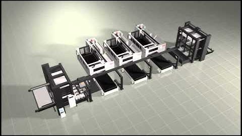 Linear Flexible Manufacturing System