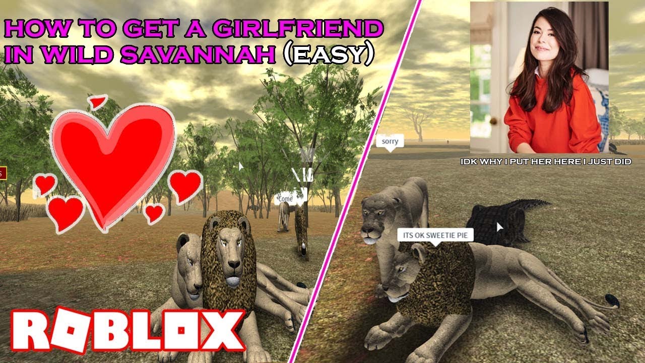 How To Get A Girlfriend In Wild Savannah Experts Only Roblox Youtube - roblox wild savannah leopard documentary with text