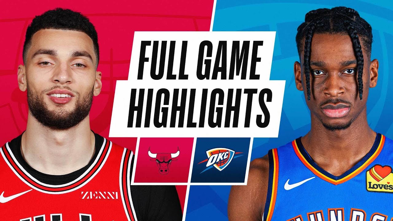 BULLS at THUNDER | FULL GAME HIGHLIGHTS | January 15, 2021 - NBA