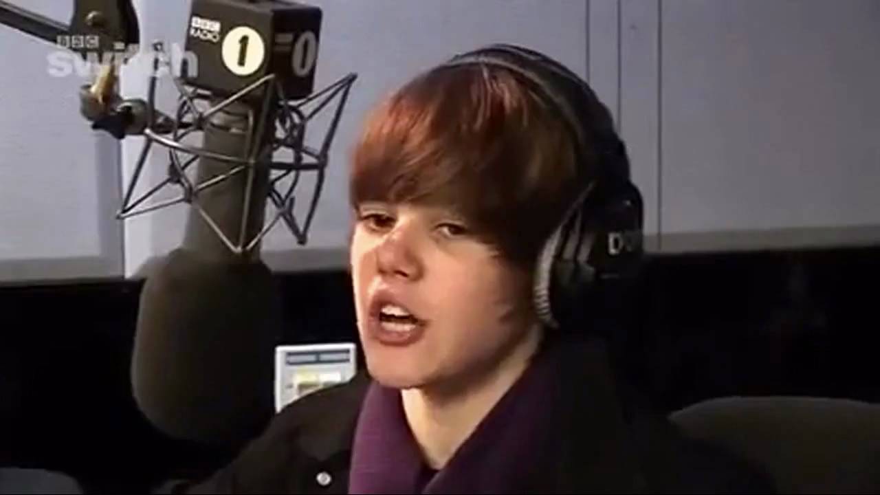 Justin Bieber on BBC Radio 1 - Performing 