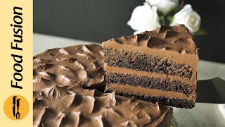 Eid Special Moist Chocolate Cake Recipe by Food Fusion screenshot 1