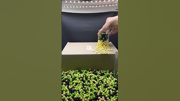 Reverse Beads (ASMR Colorful Serenity!) 🔵✨ #satisfying  #beads  #asmr