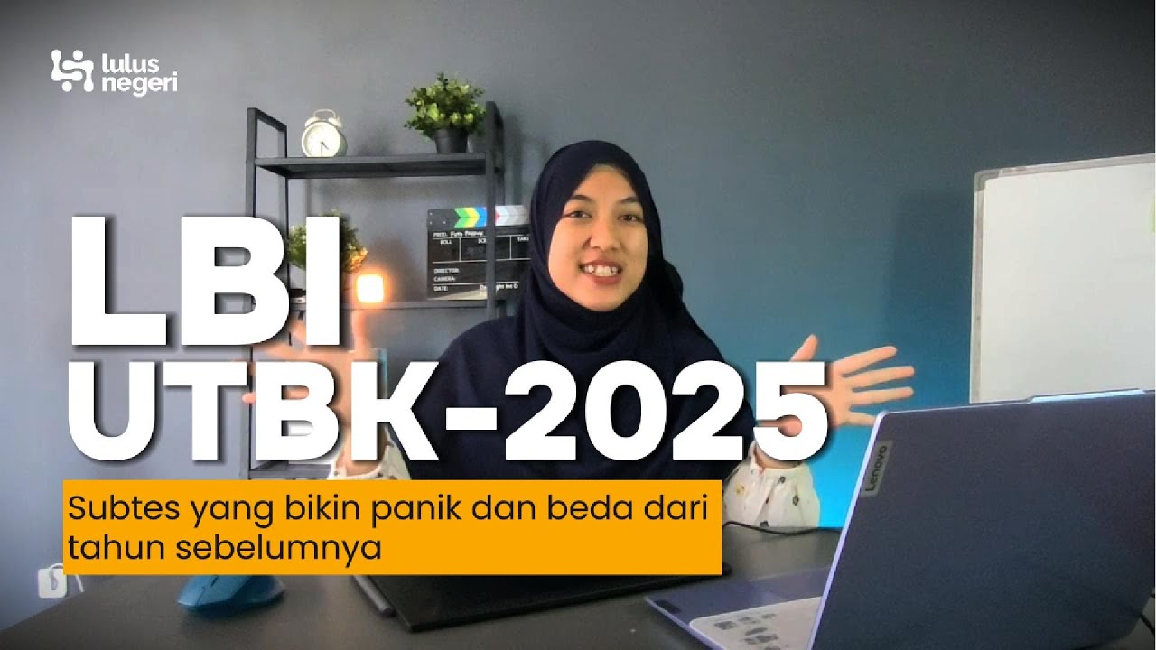 Bahas soal LBI UTBK 2025. Coba ga panik sama teks KIMIA dan FISIKA!