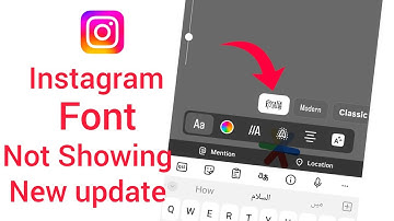 instagram new font style update not showing - instagram new font not showing