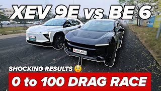Mahindra XEV 9e vs BE 6 – 0-100 Drag Race 😱 Result Ne Sabko Shock Kar Diya!