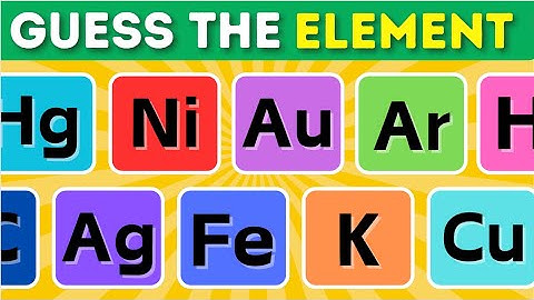 Only the SMARTEST Can Guess the ELEMENT! 🔬 Test Your Periodic Table Knowledge🧠