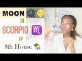 🌝Moon In Scorpio ♏️ Or 8th House 🏡 || #Astrology #Moon #Scorpio