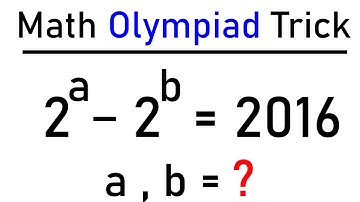 Math Olympiad | You Should Learn This Trick | Algebra