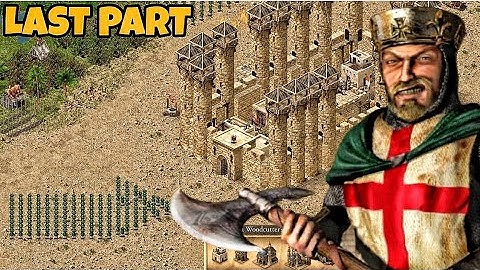 1 VS 1 Strondhold Crusader / Definitive Edition First Edition Trail / PC 4k Mission 2 Last part 