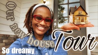 WE’RE FINALLY CLOSED! | #NEW CONSTRUCTION EMPTY HOUSE TOUR🤍 COME ON IN!