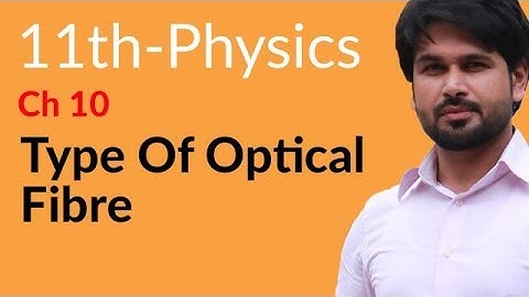 11th Class Physics, Ch 10 - Types of Optical Fibres - Optical Instruments - FSc Physics Book 1