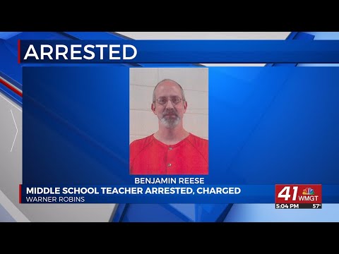 Warner Robins Middle School 7th grade teacher arrested