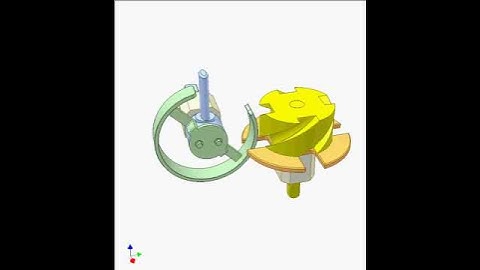 Spatial Geneva Mechanism 5A