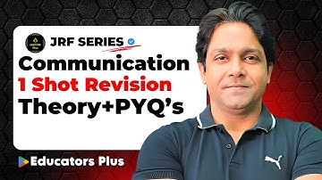 Communication Complete Revision #educatorsplus #ugcnetpaper1