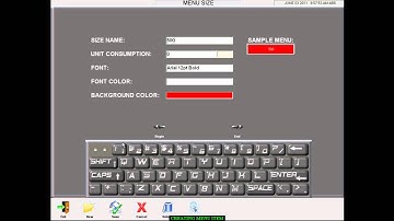 CREATING MENU ITEMS WITH SIZES