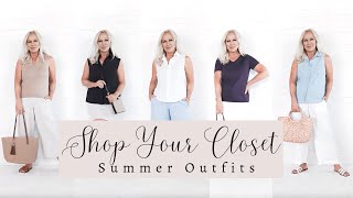 Shop Your Closet for DIY Summer Outfits