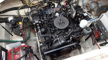 Mercruiser 6.2 mpi running for the first time
