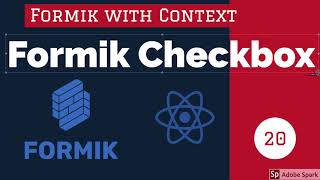React Formik checkbox form field #22