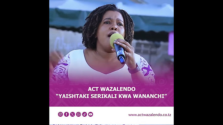 ACT Wazalendo Yaungana na Wananchi Kuikomboa Nchi Mikononi Mwa CCM