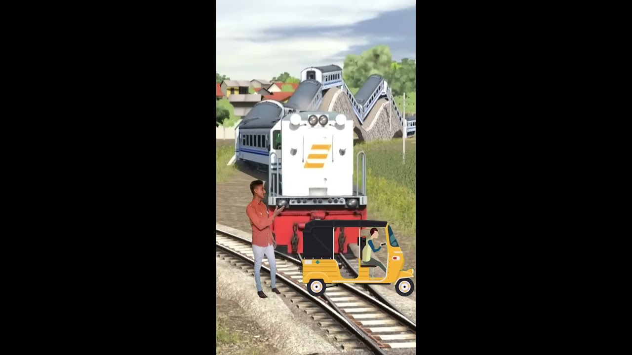 Funny Train Vfx Magic Video Shorts Youtube