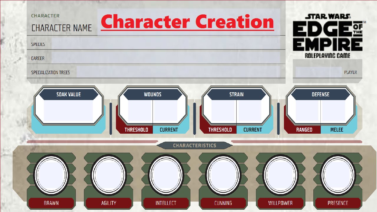 Range characters. Карточка персонажа Стар ВАРС ролеплей. Star Wars FFG character Sheet. Star Wars role Play 1987 лист персонажа. Character creator.