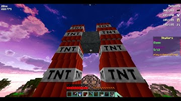 TNT Boosting Compilation CUBECRAFT SKYWARS