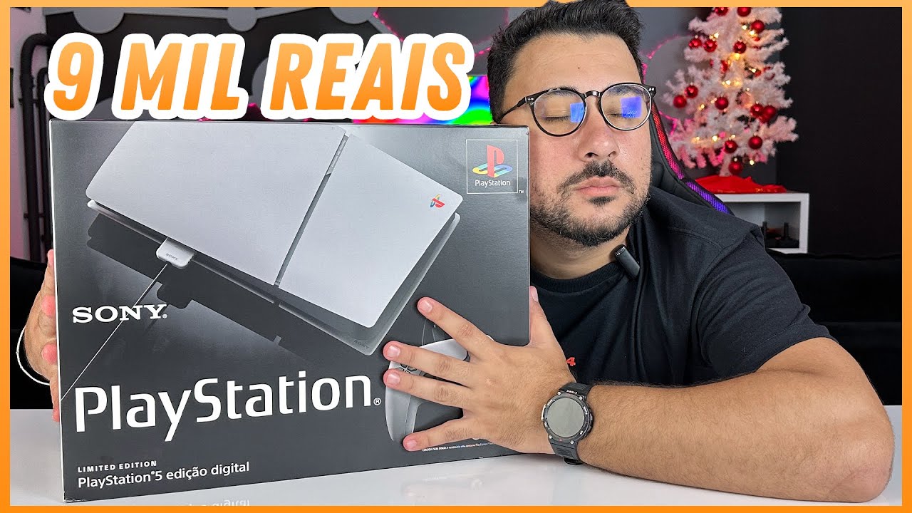 UNBOXING PS5 EDIÇÃO DE 30 ANOS – O MAIS RARO DA MINHA COLEÇÃO