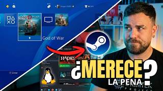 I Turned My PS4 Into a STEAM MACHINE // Linux+Steam