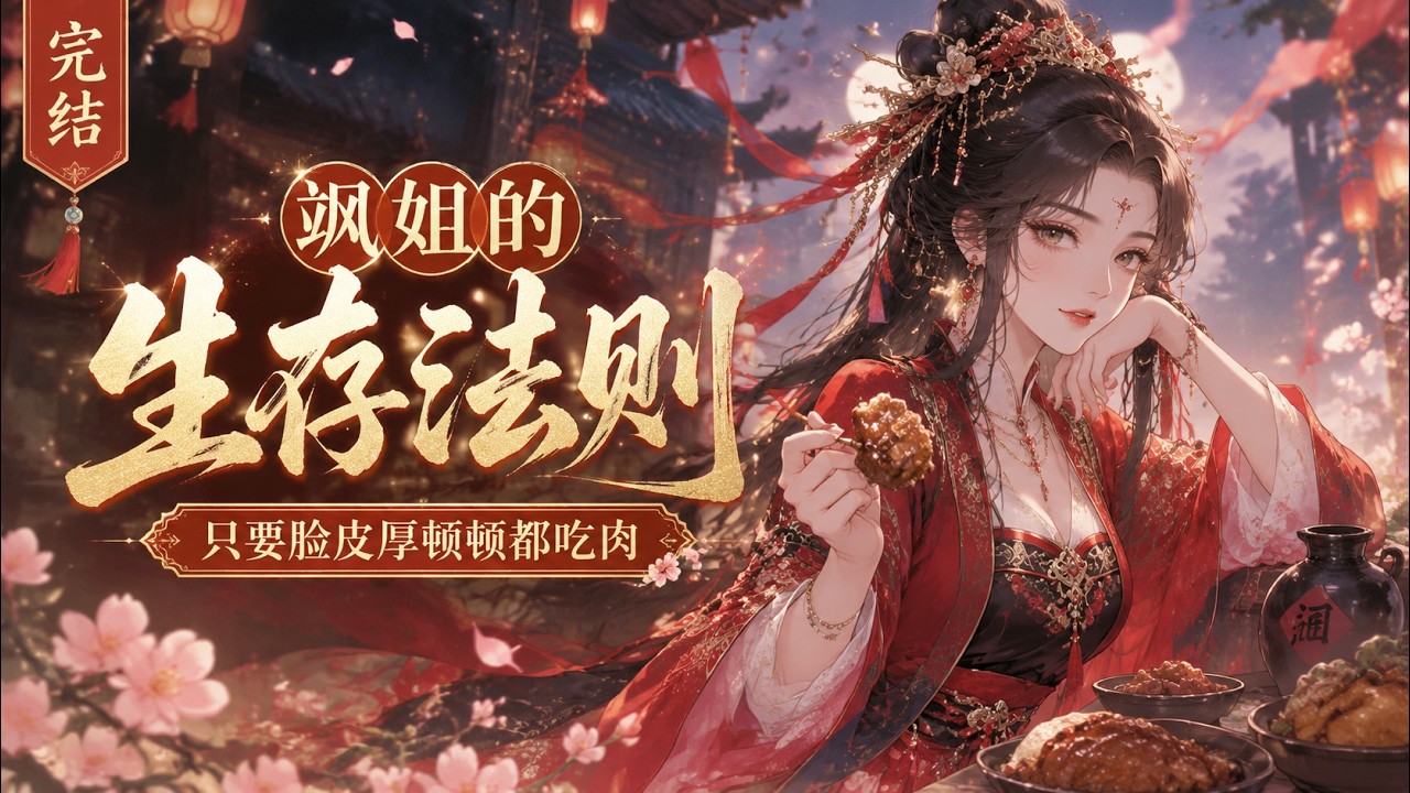 《飒姐的生存法则：只要脸皮厚顿顿都吃肉》🌸拒绝内耗！看飒姐如何凭“厚脸皮”制霸全书：只要我不尴尬，尴尬的就是别人！#漫剧 #禾茶漫剧 #女频 #男频 #都市 #古代 #言情