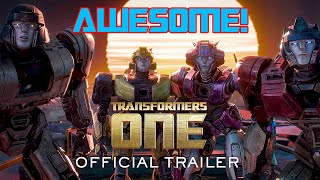 Transformers One Trailer Thoughts