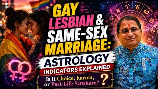 Gay, Lesbian & Same-Sex Marriage | Astrology Indicators Explained #addittyatamhankar