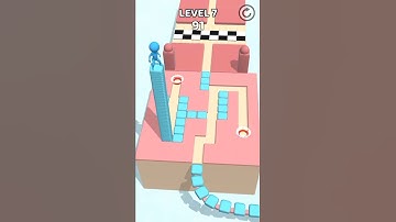 OMG Best amazing game😋 | stackyDash || Level 7 | android iOS Gameplay#shorts