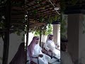 جلسة وإطلالة تحت عريش العنب عندالشاعرصالح العمري تبارك الله