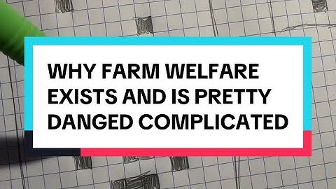 Why It’s So Hard to Unwind Farm Welfare